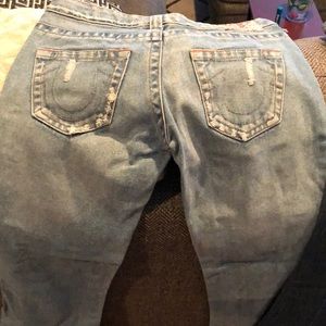 True Religion Light Wash jeans